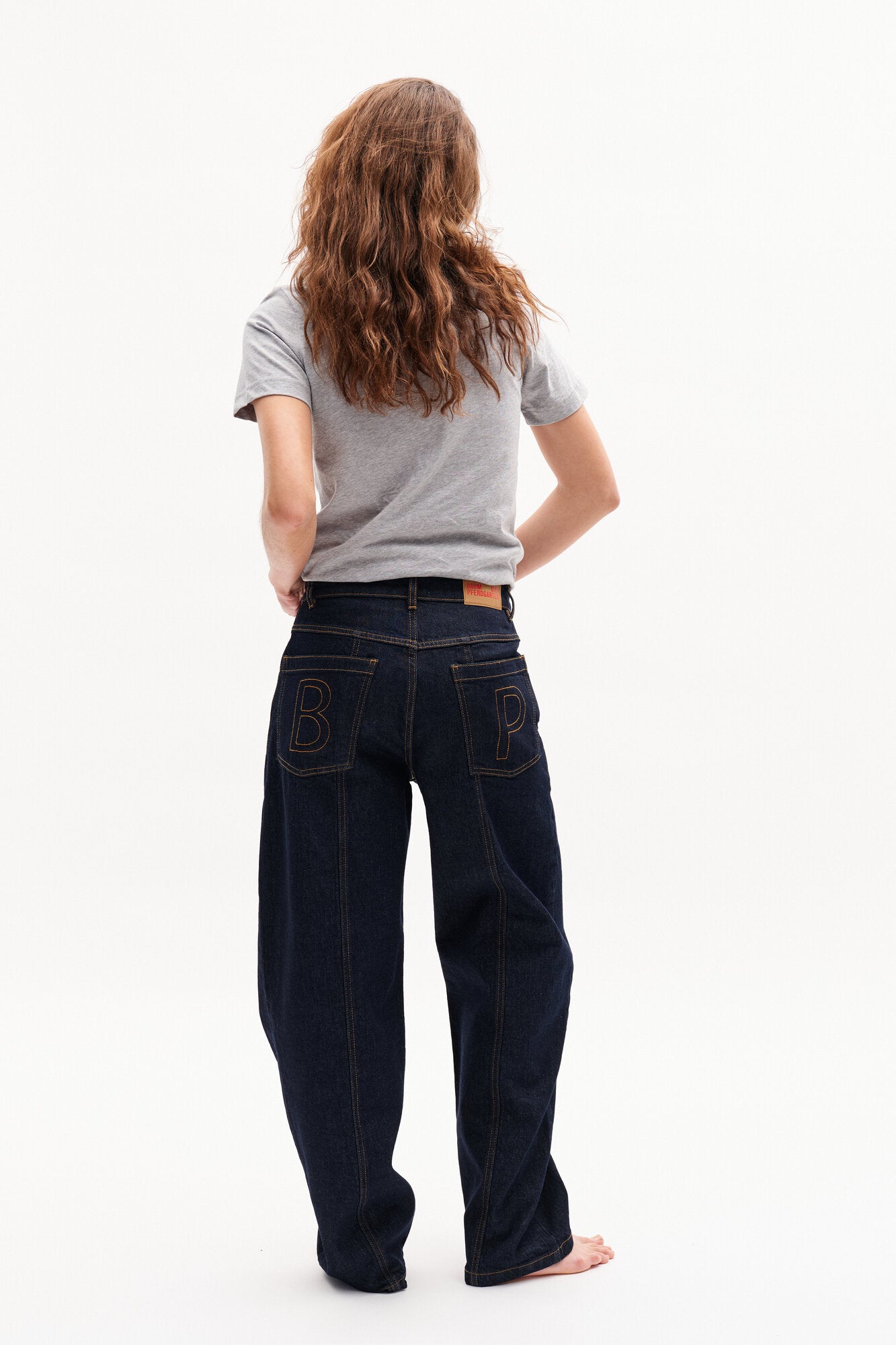 NO 02 jeans - Dark Blue Rinse
